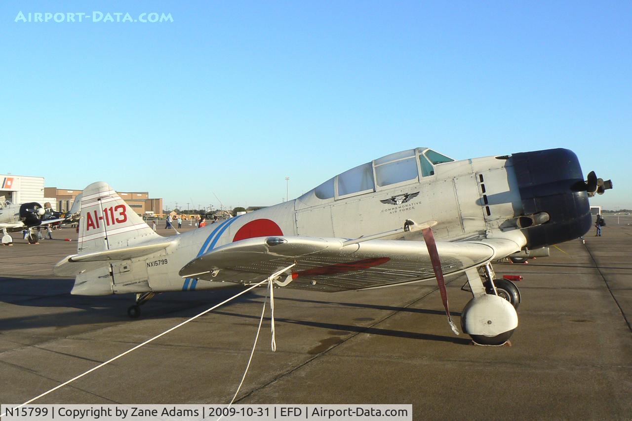 N15799, 1945 Canadian Car & Foundry Harvard MK IV C/N CCF4-117, Tora Tora Tora Zero Replica at the 2009 Wings Over Houston Airshow