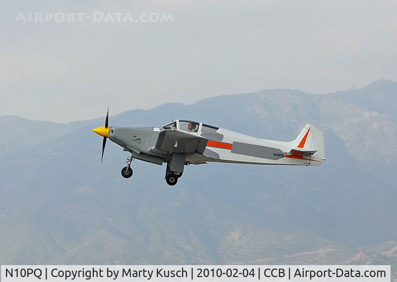N10PQ, Jeffair Barracuda H-1 C/N 533, Test Flight Departure