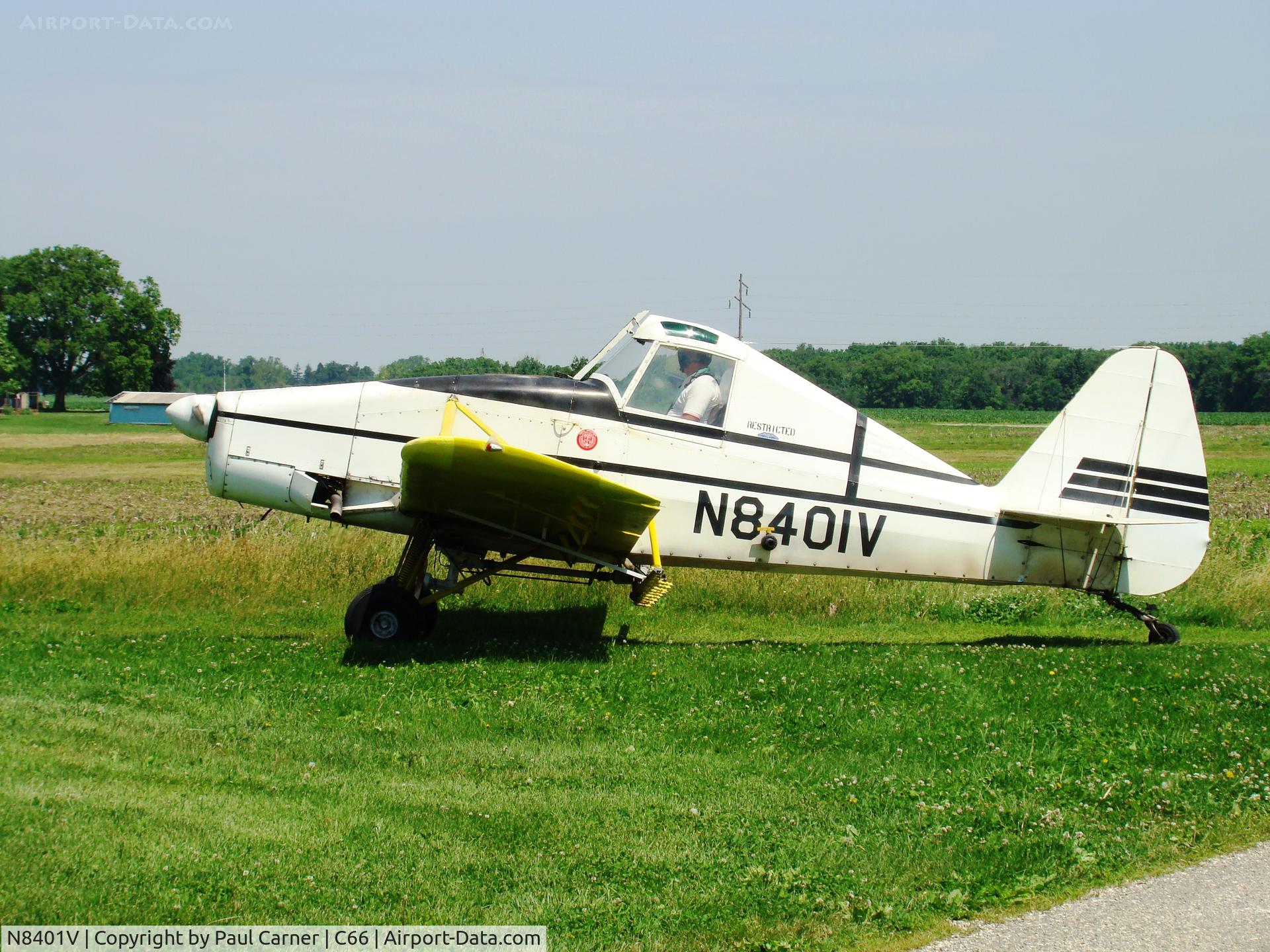 N8401V, 1970 Aero Commander CALLAIR A-9 C/N 1601, Commander A-9 Sparrow