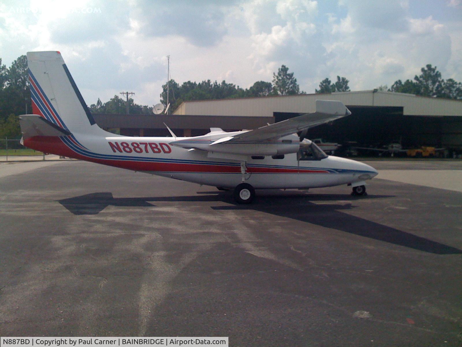 N887BD, 1963 Aero Commander 500-A C/N 500A-1249-74, Bainbridge, GA