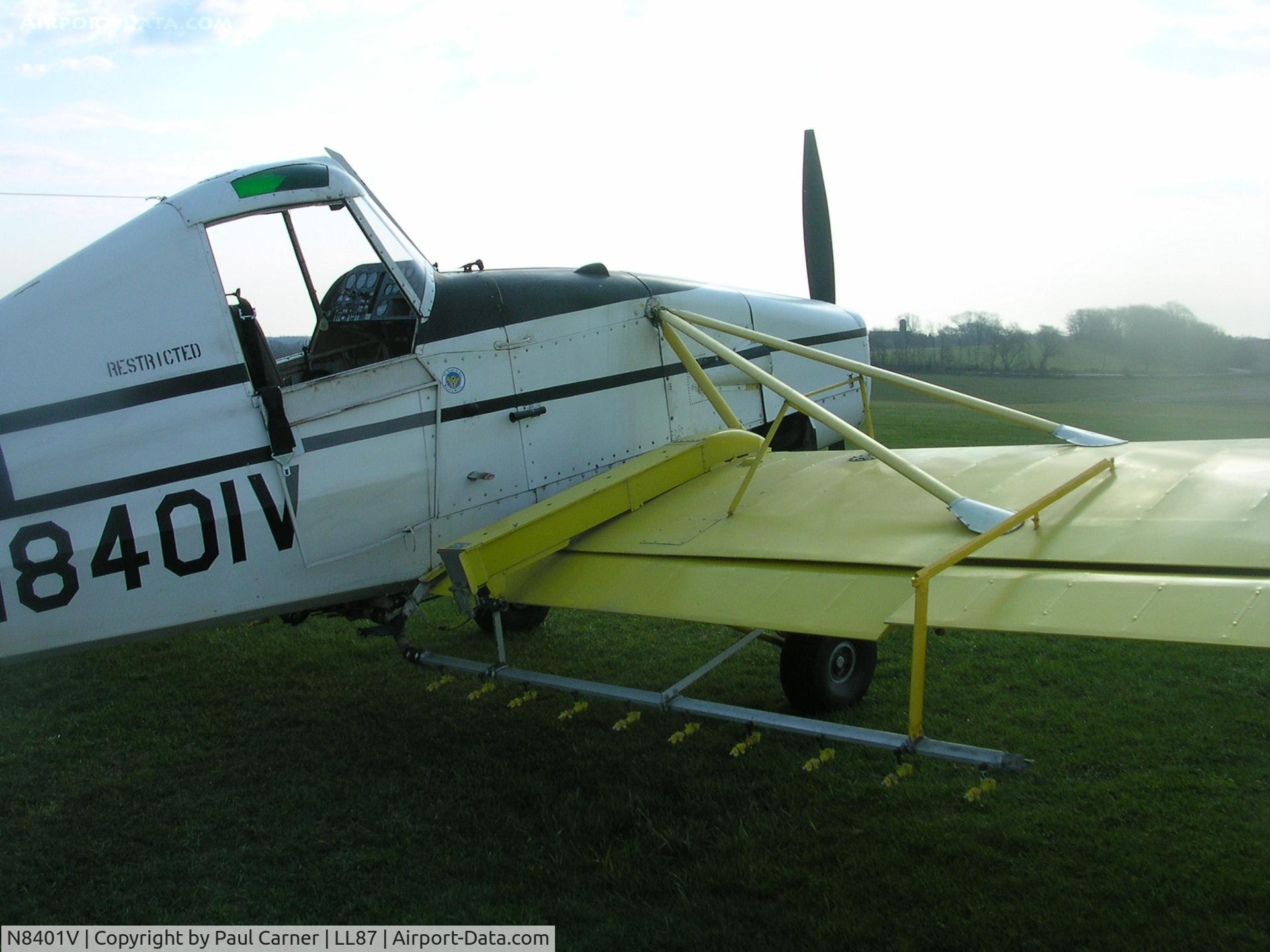 N8401V, 1970 Aero Commander CALLAIR A-9 C/N 1601, A-9 Ag Plane