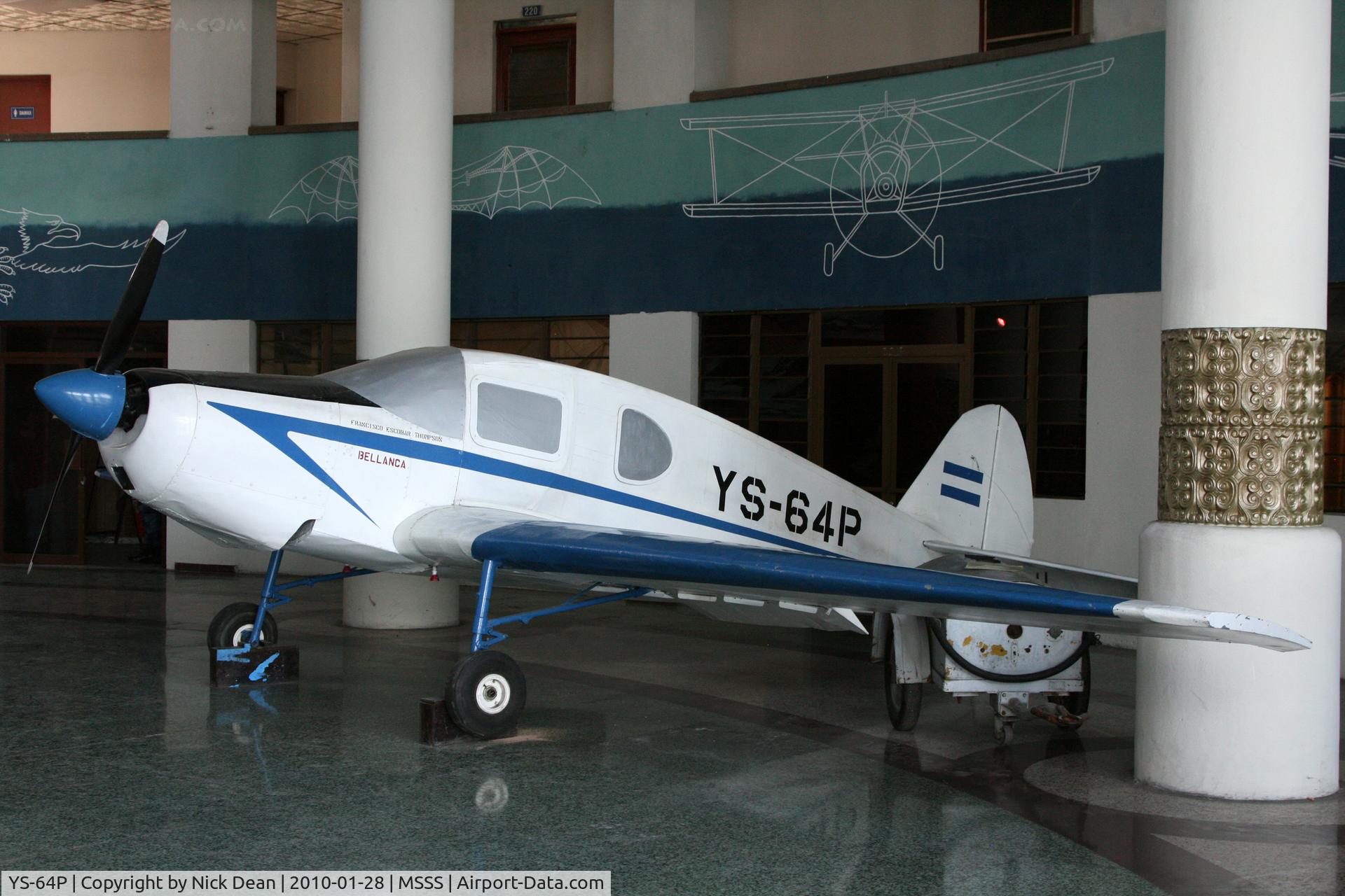 YS-64P, Bellanca 14-13 Cruisair Senior C/N Not found YS-64P, MSSS FAES museum Ilopango airshow 2010