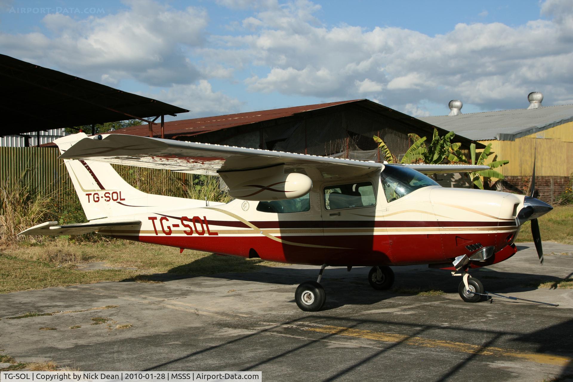 TG-SOL, Cessna T210N Turbo Centurion Turbo Centurion C/N 21063597, MSSS Ilopango airshow 2010