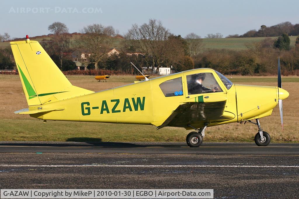 G-AZAW, 1965 Gardan GY-80-160 Horizon C/N 104, Heading to the A5 hold for Runway 34.