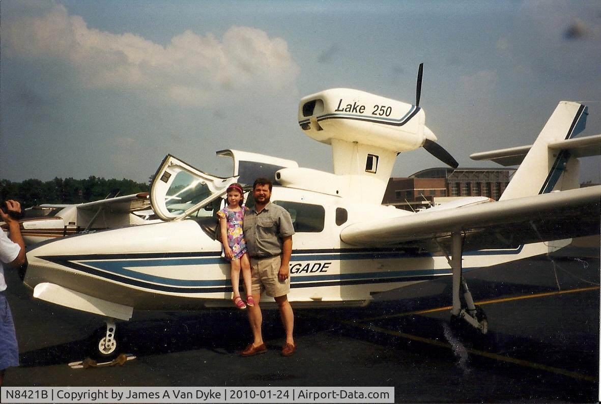 N8421B, Aerofab Inc LAKE 250 C/N 86, Day of departure from Manassas VA to Singapore