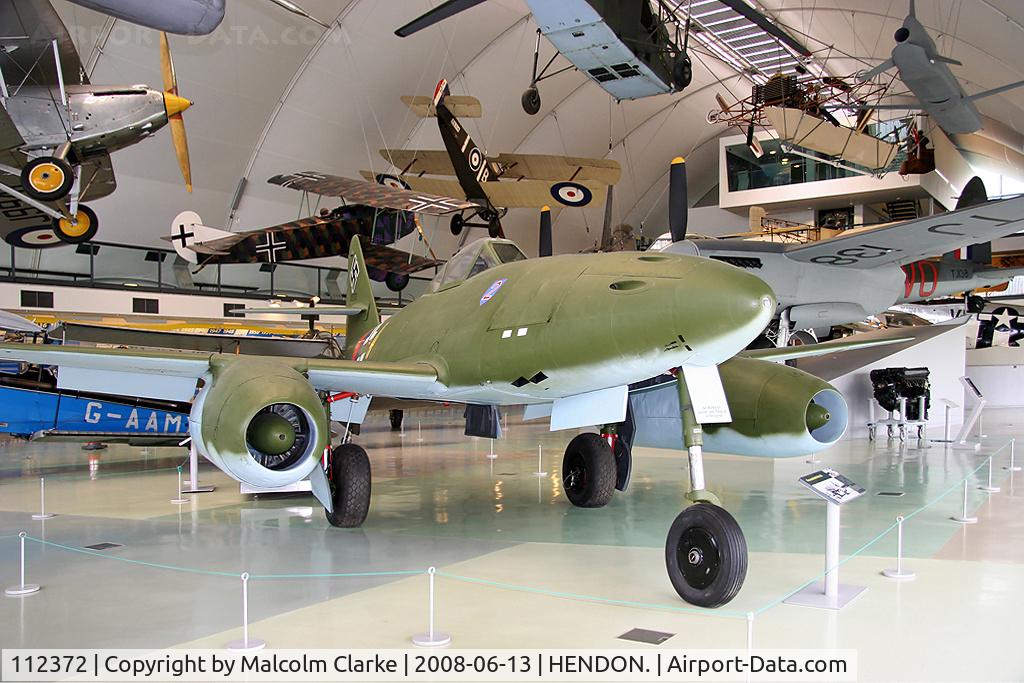112372, Messerschmitt Me-262A-2a Schwalbe C/N 112372, Messerschmitt Me-262A-2a Swallow at The RAF Museum, Hendon in 2008.