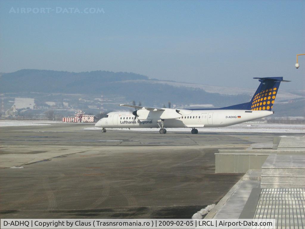D-ADHQ, 2000 De Havilland Canada DHC-8-402 Dash 8 C/N 4016, Taxi to the runway