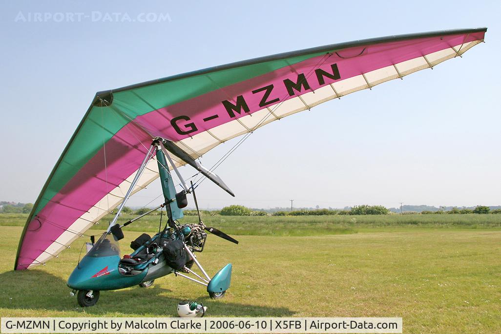G-MZMN, 1998 Pegasus QUANTUM 15-912 C/N 7445, Pegasus Quantum 15-912 at Fishburn Airfield; one of the participants in the Fly UK 2006 around Britain flight from Halfpenny Green to Sandown via John O'Groats and Land's End in 2006.
