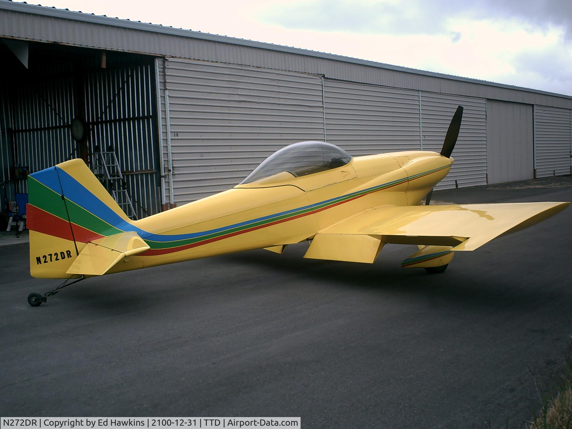 N272DR, 1985 Vans RV-3A C/N 272DR, RV-3A