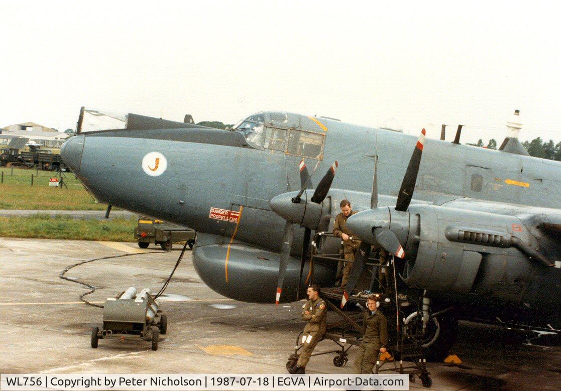 WL756, 1953 Avro 716 Shackleton AEW.2 C/N R3/696/239002, Shackleton AEW.2 named 