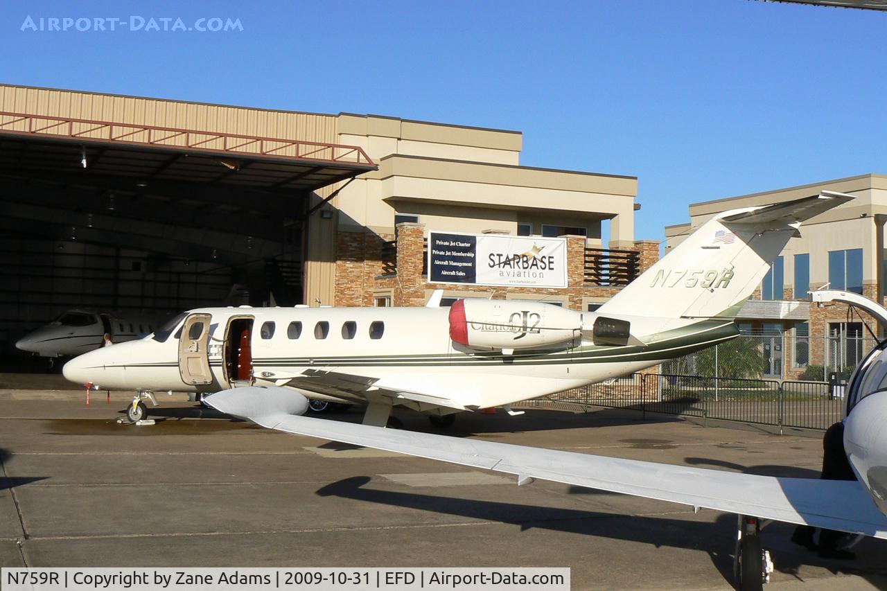 N759R, 2002 Cessna 525A CitationJet CJ2 C/N 525A-0086, At the 2009 Wings Over Houston Airshow