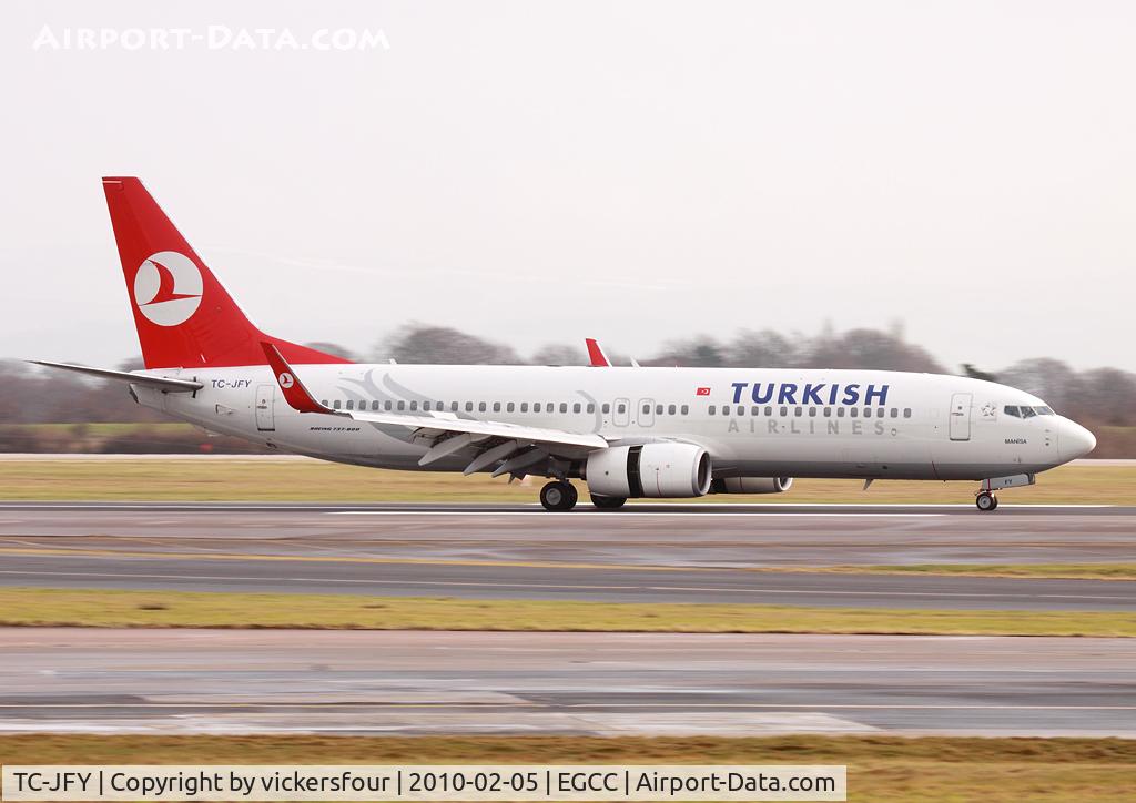 TC-JFY, 2000 Boeing 737-8F2 C/N 29783/497, Turkish Airlines