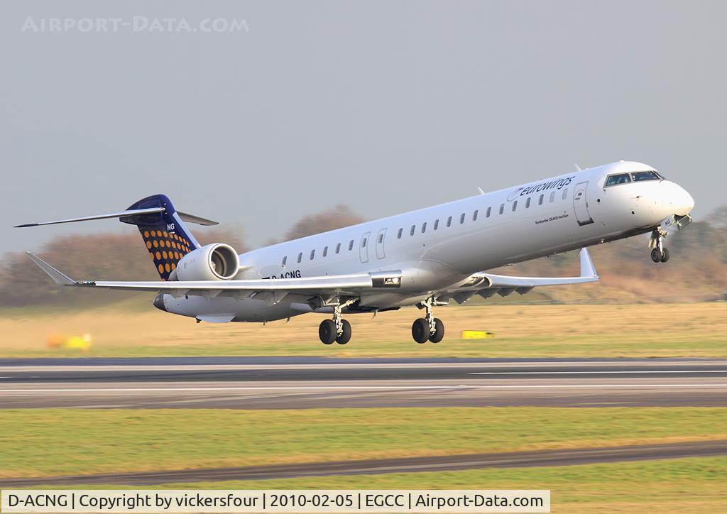 D-ACNG, 2009 Bombardier CRJ-900LR (CL-600-2D24) C/N 15245, EuroWings CRJ-900 (c/n 15245).