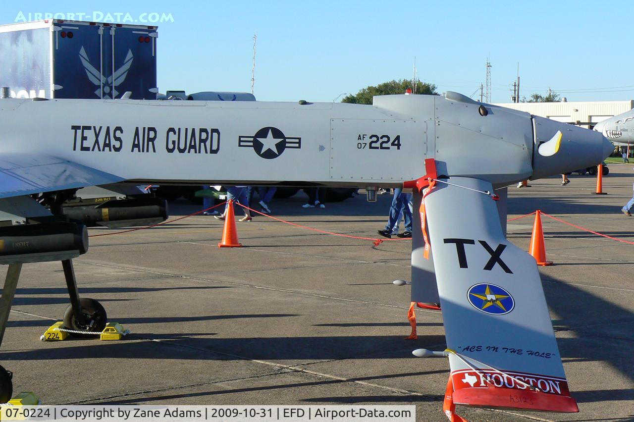 07-0224, 2007 General Atomics MQ-1B Predator C/N Not found 07-0224, USAF MQ-1B Predator at the 2009 Wings Over Houston Airshow