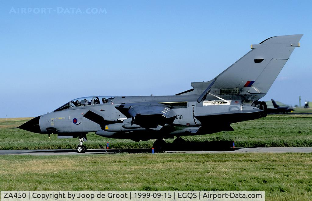 ZA450, 1983 Panavia Tornado GR.1B C/N BS080/242/3116, one of the many locals at Lossie