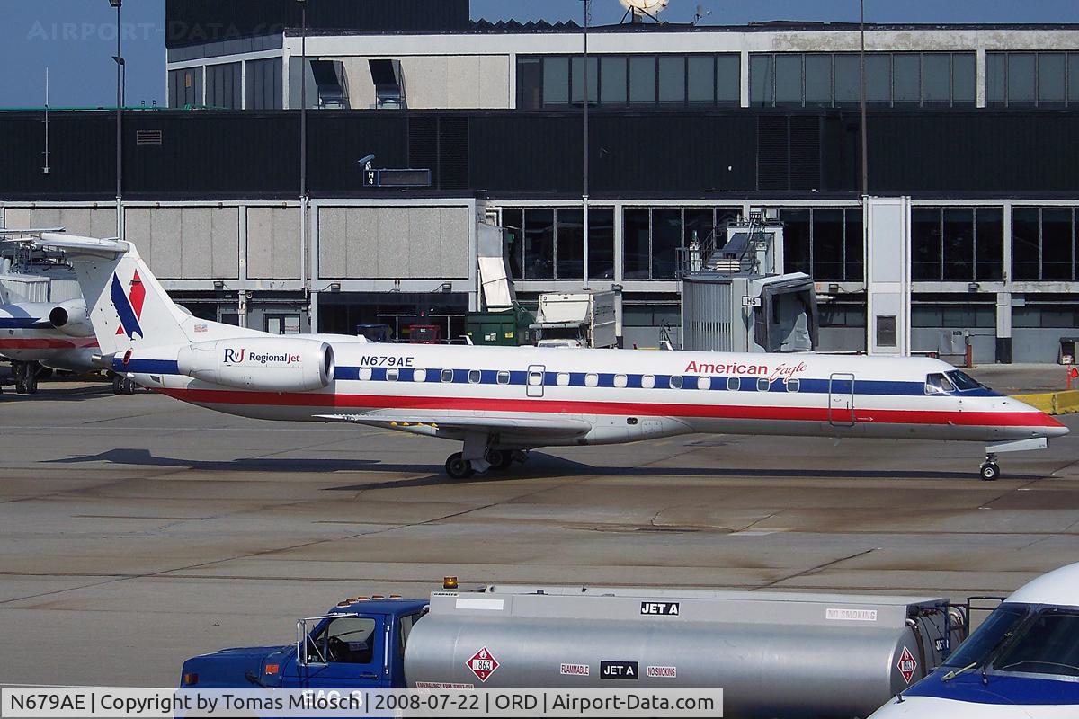 N679AE, 2004 Embraer ERJ-145LR (EMB-145LR) C/N 14500814, 