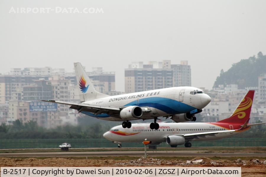 B-2517, 1985 Boeing 737-3W0/SF C/N 23396, Donghai Airlines