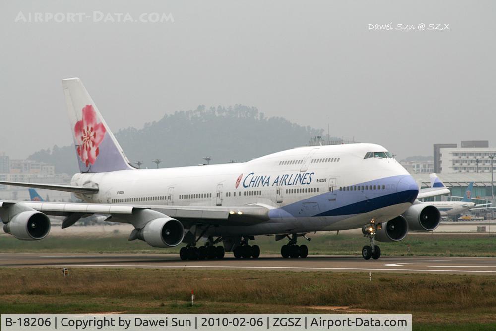 B-18206, 1998 Boeing 747-409 C/N 29030, @ Shenzhen