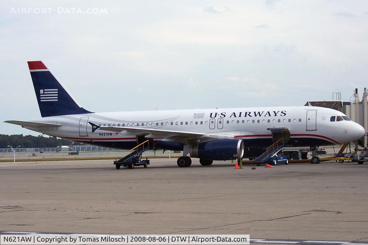 N621AW, 1989 Airbus A320-231 C/N 053, 
