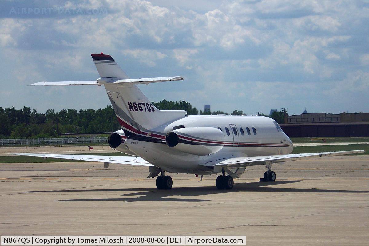 N867QS, 2002 Raytheon Hawker 800XP C/N 258576, 