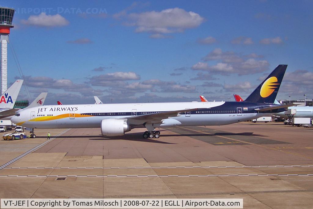 VT-JEF, 2007 Boeing 777-35R/ER C/N 35162, 
