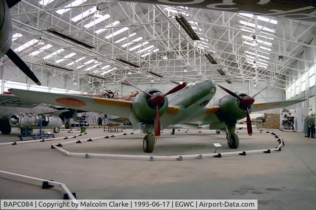 BAPC084, 1932 Mitsubishi Ki 46-III Dinah C/N 5439, Mitsubishi Ki-46-III at The Aerospace Museum, RAF Cosford in 1995.