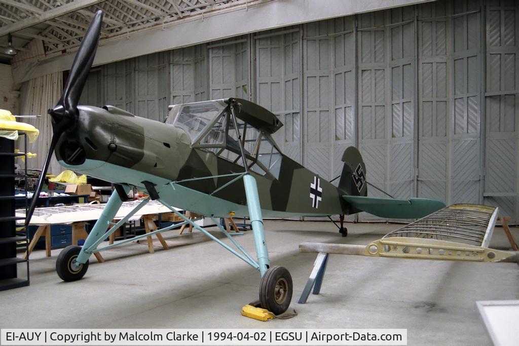 EI-AUY, 1946 Morane-Saulnier MS-502 Criquet C/N 338, Morane-Saulnier MS-500 Criquet at The Imperial War Museum, Duxford in 1994.