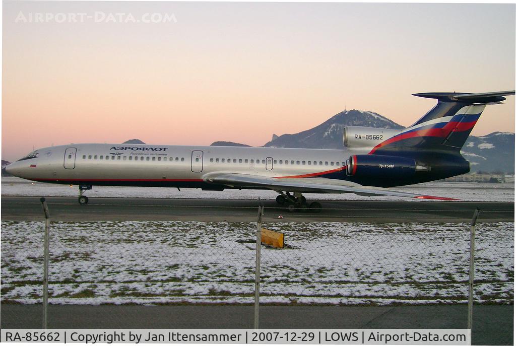 RA-85662, 1989 Tupolev Tu-154M C/N 89A816, Aeroflot Tu-254M