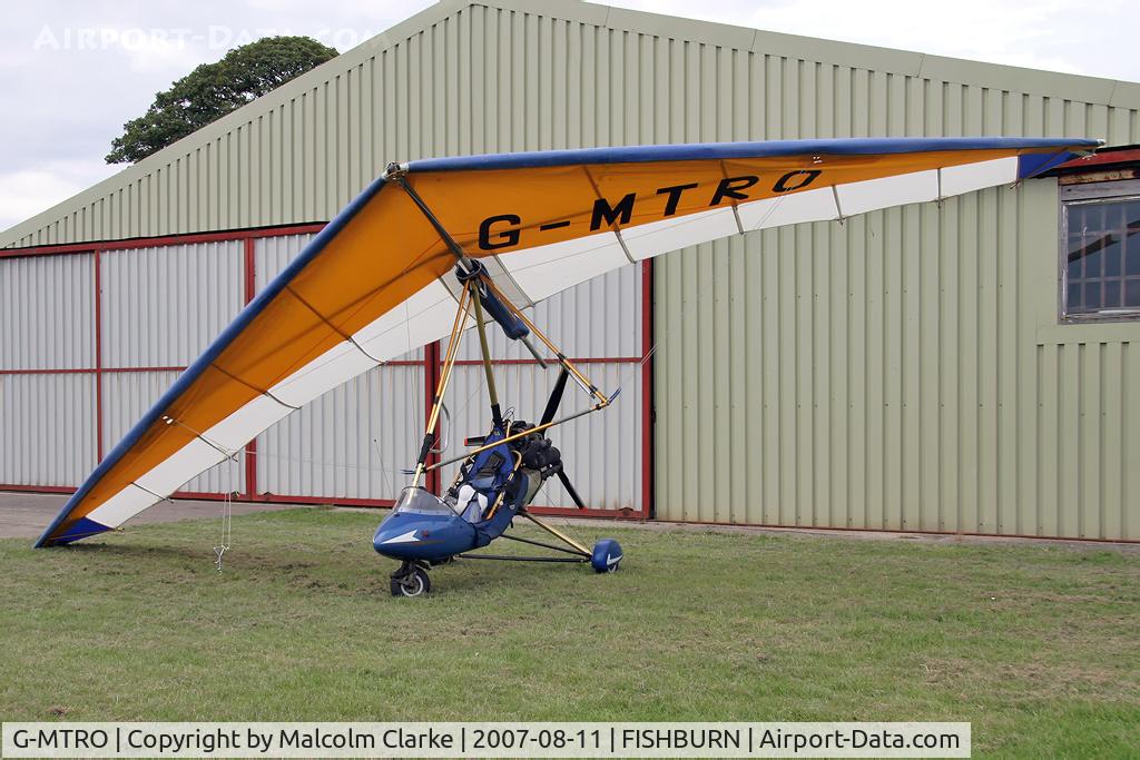 G-MTRO, 1987 Pegasus XL-R C/N SW-WA-1270, Pegasus XL-R at Fishburn Airfield, UK in 2007.