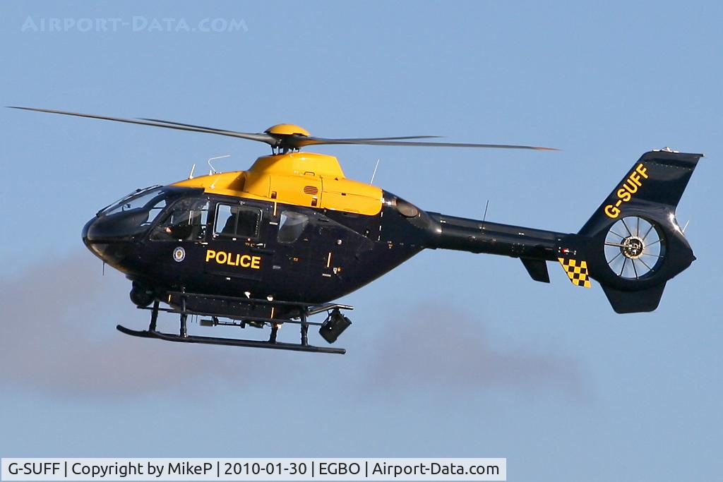 G-SUFF, 1999 Eurocopter EC-135T-1 C/N 0118, Visitor from West Midlands Police.