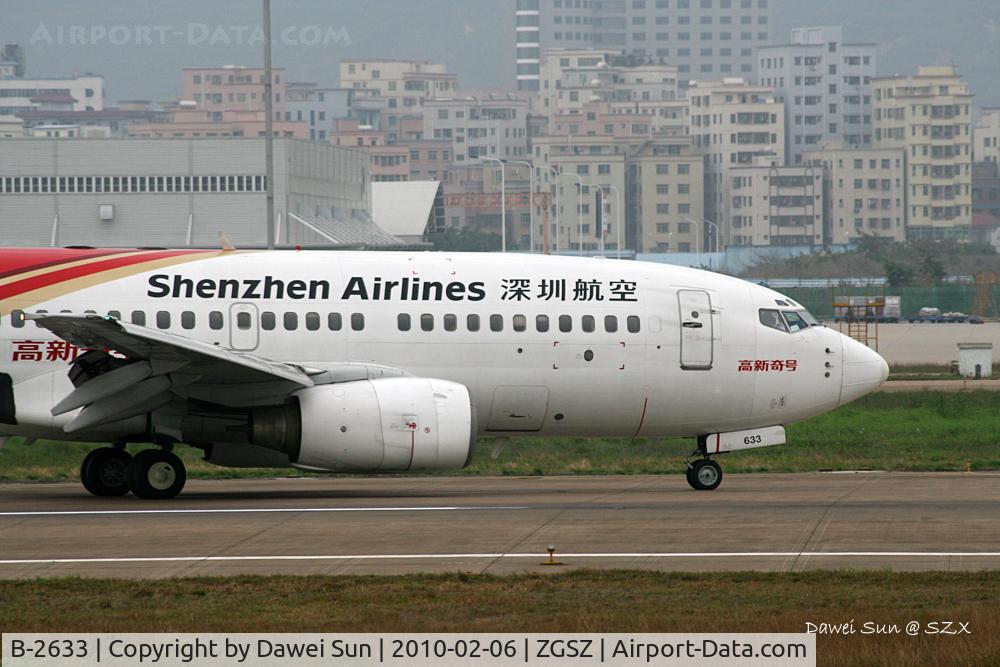 B-2633, 1998 Boeing 737-79K C/N 29190/110, Shenzhen Airlines
