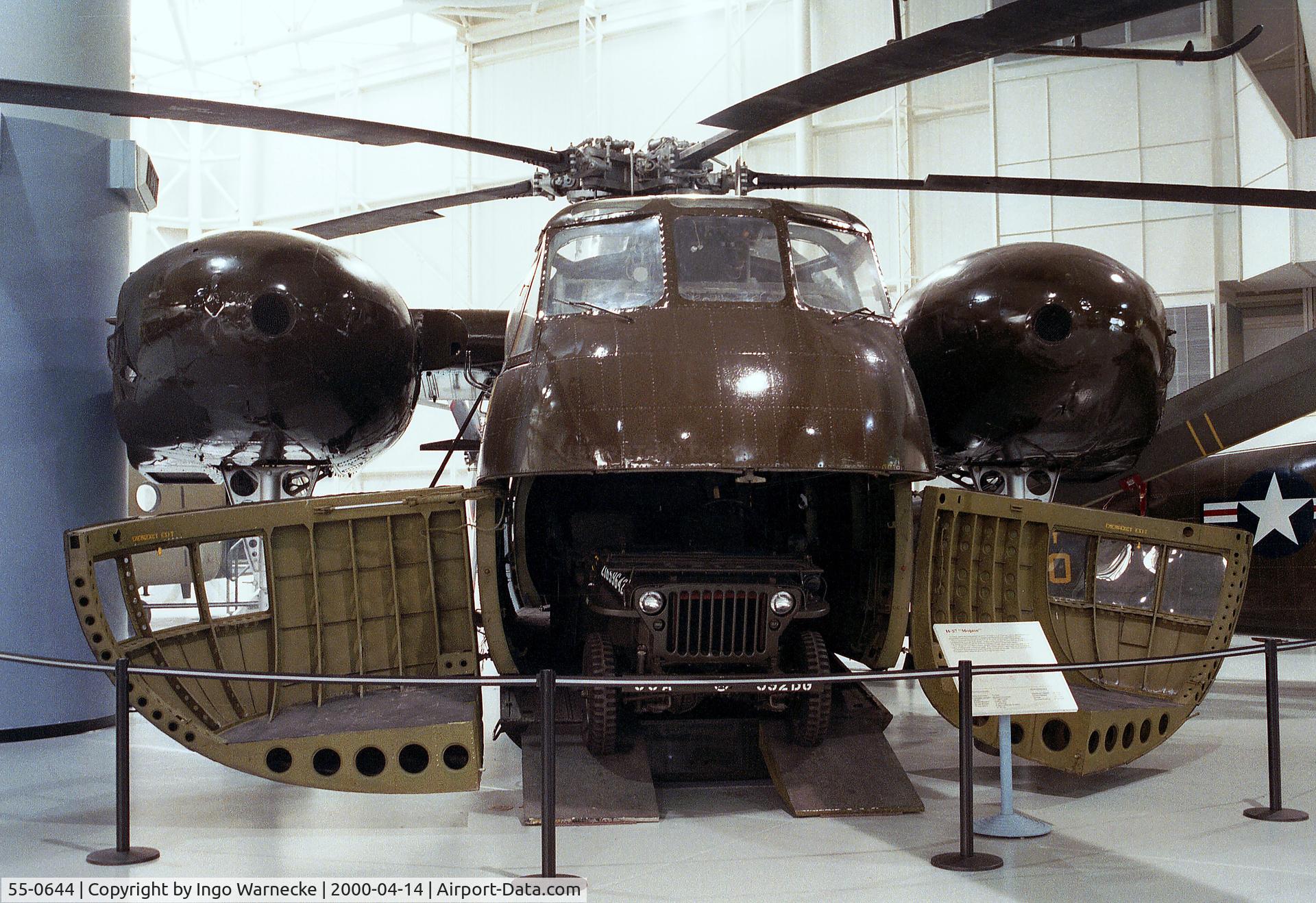 55-0644, 1955 Sikorsky CH-37B Mojave (S-56) C/N 56-031, Sikorsky H-37A-SI Mojave of the US Army Aviation at the Army Aviation Museum, Ft Rucker AL