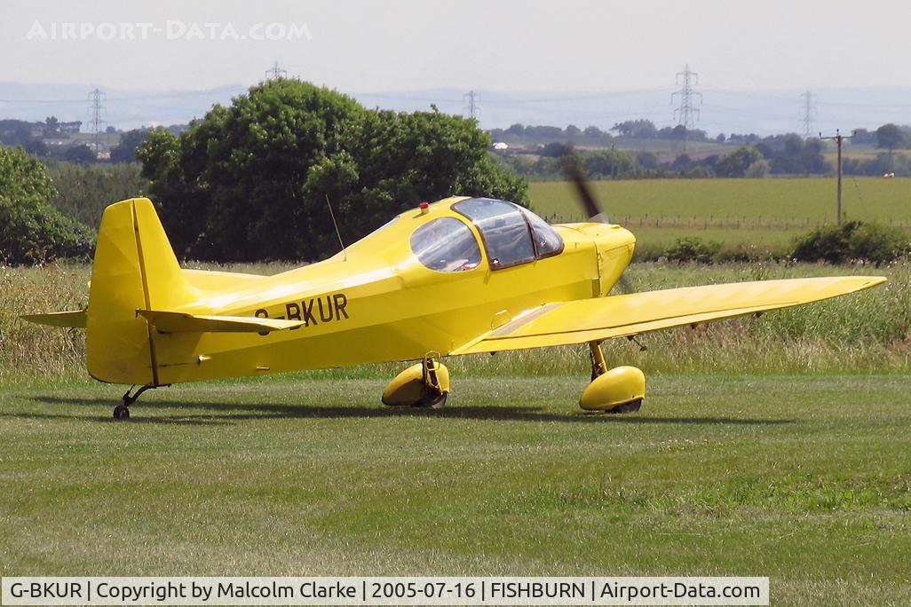 G-BKUR, 1959 Piel CP-301A Emeraude C/N 280, Piel CP301A Emeraude at Fishburn Airfield, UK in 2005.