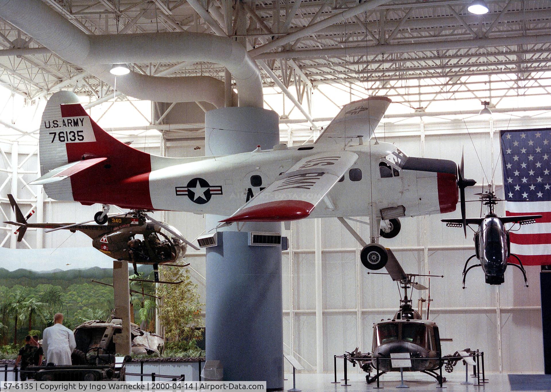57-6135, 1957 De Havilland Canada U-1A Otter C/N 283, De Havilland Canada U-1A (DHC-3) Otter of the US Army Aviation at the Army Aviation Museum, Ft Rucker AL