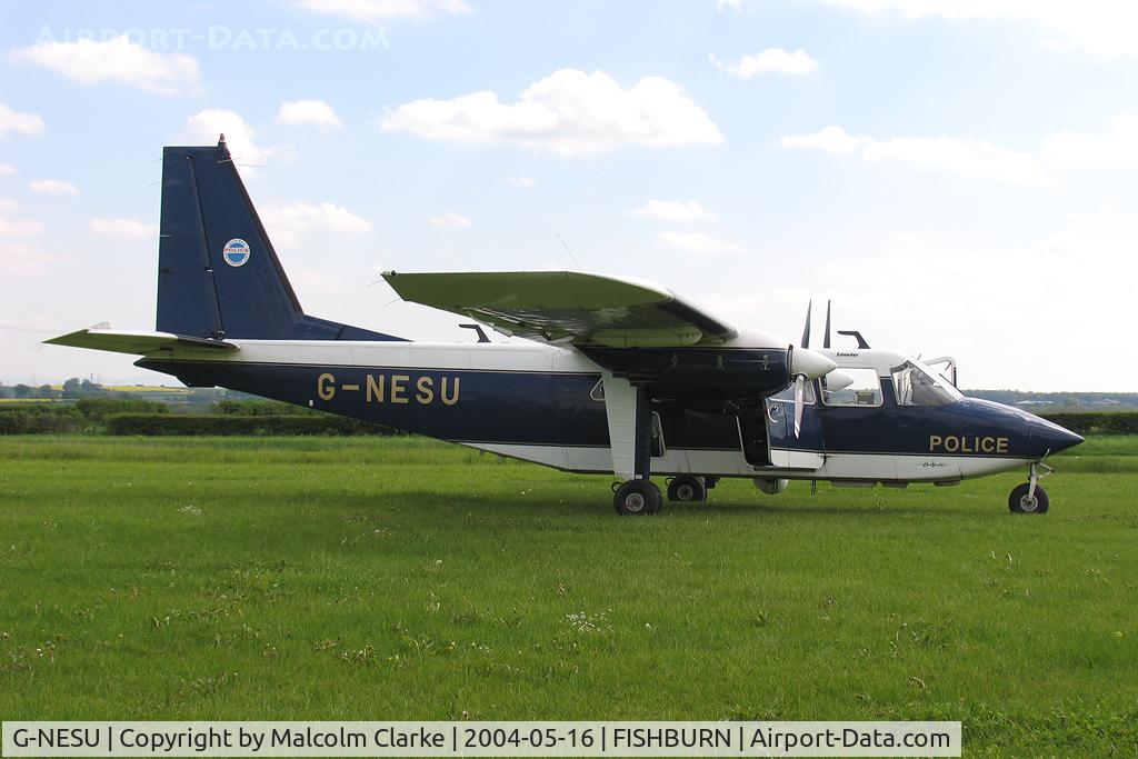 G-NESU, 1991 Pilatus Britten-Norman BN-2B-26 Islander C/N 2260, Pilatus Britten-Norman BN-2B-20 Islander at Fishburn Airfield in 2004.
