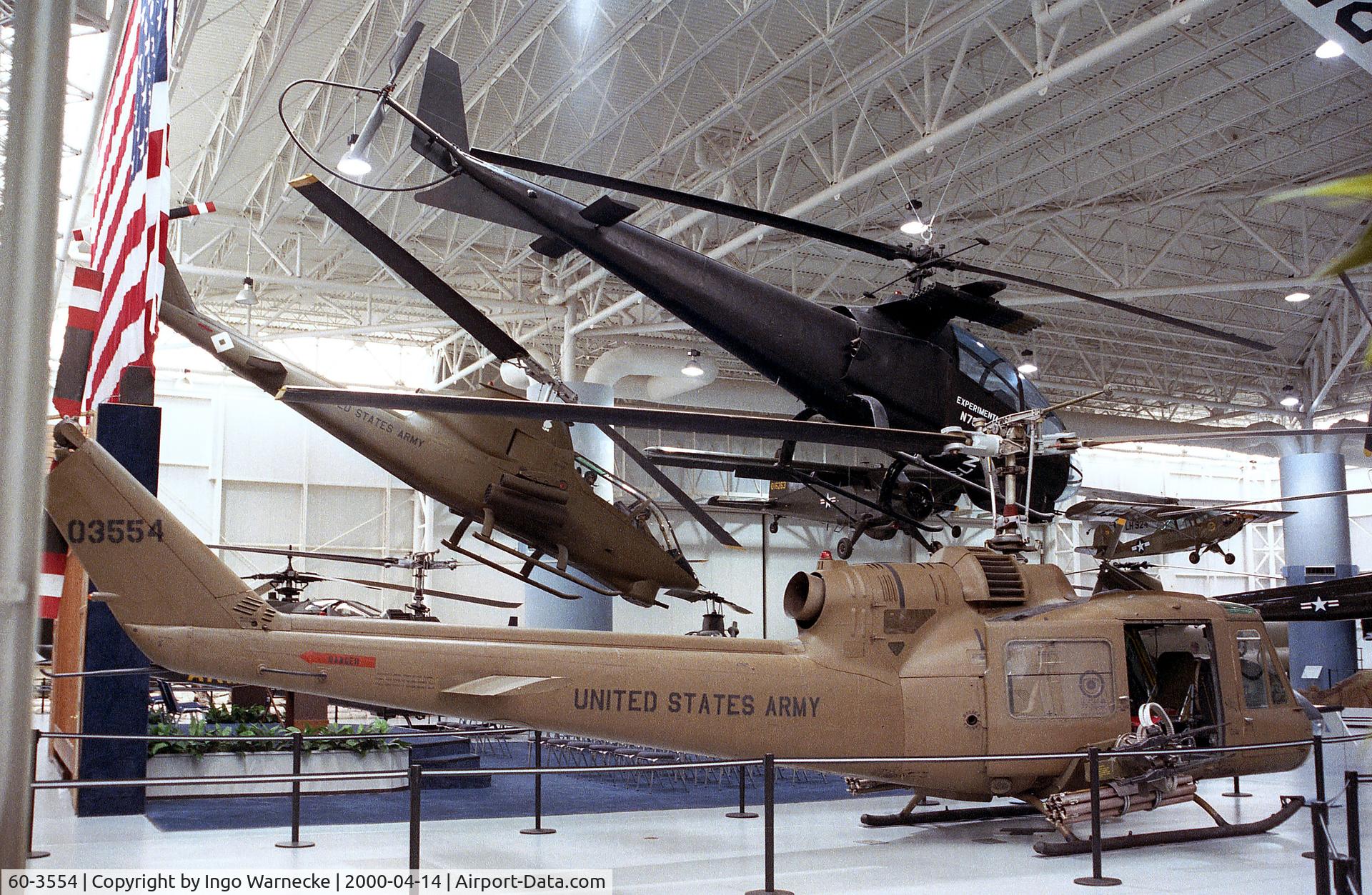60-3554, 1960 Bell UH-1B Iroquois C/N 200, Bell UH-1B-BF Iroquois of the US Army Aviation at the Army Aviation Museum, Ft Rucker AL