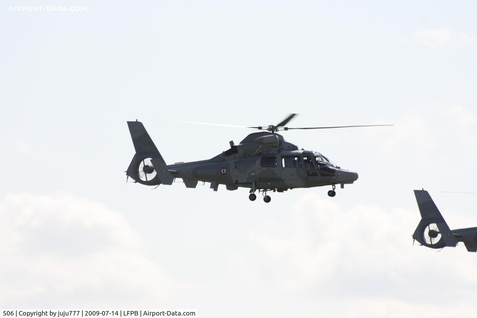506, Eurocopter AS-565SA Panther C/N 6506, on display for 14 juillet