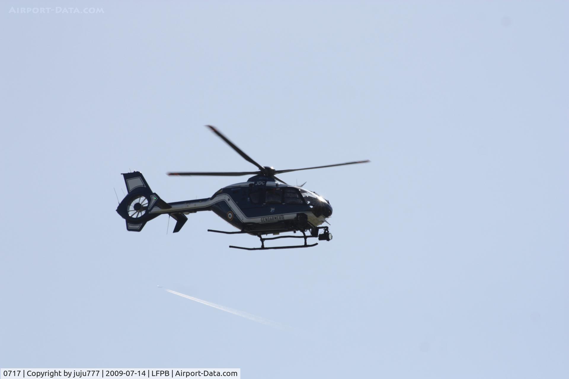 0717, 2009 Eurocopter EC-135T-2 C/N 0717, on display for 14 juillet