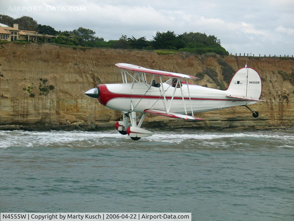 N4555W, 1976 Great Lakes 2T-1A-2 Sport Trainer C/N 0741, San Diego coast