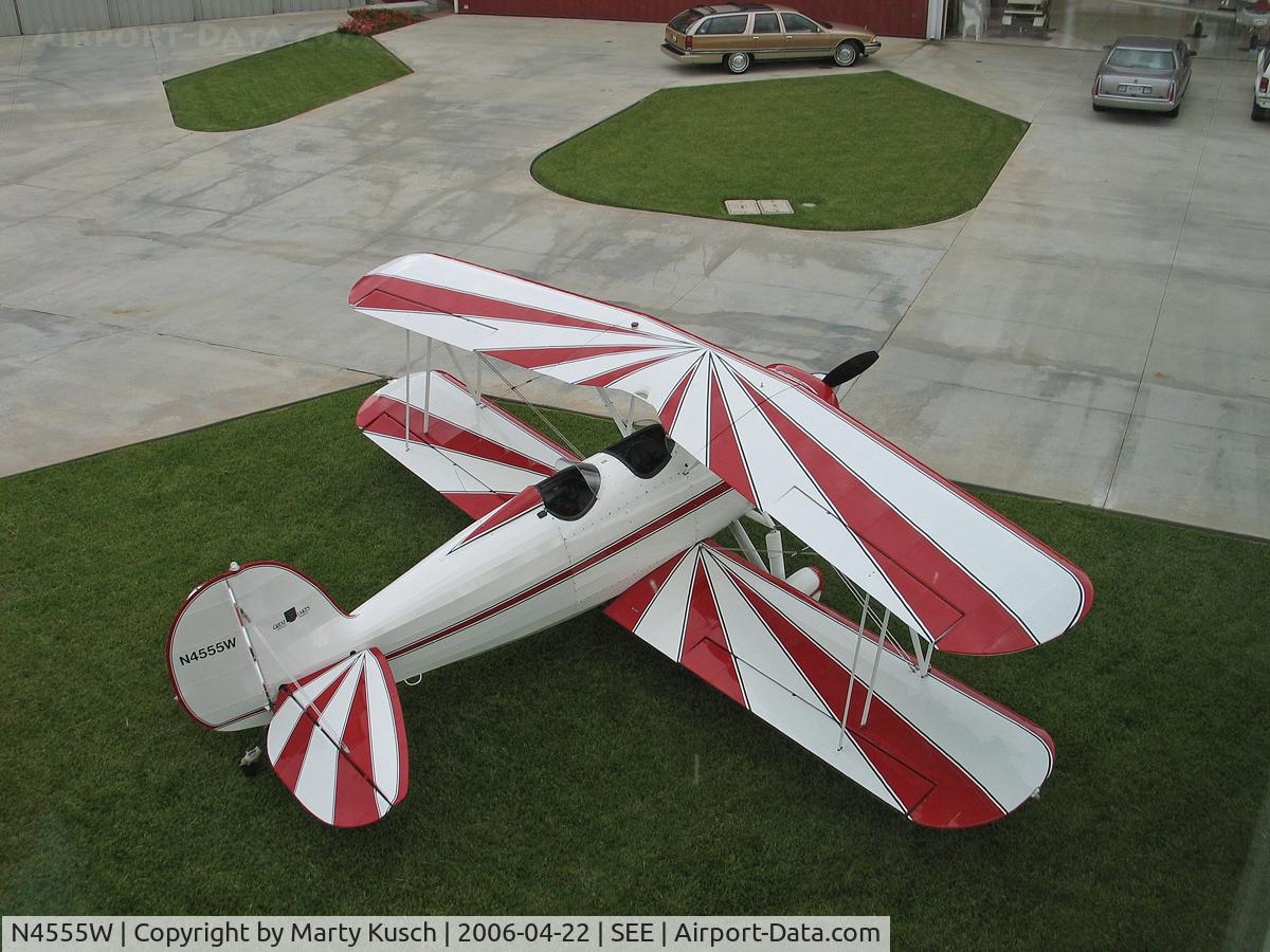 N4555W, 1976 Great Lakes 2T-1A-2 Sport Trainer C/N 0741, Residential hangars