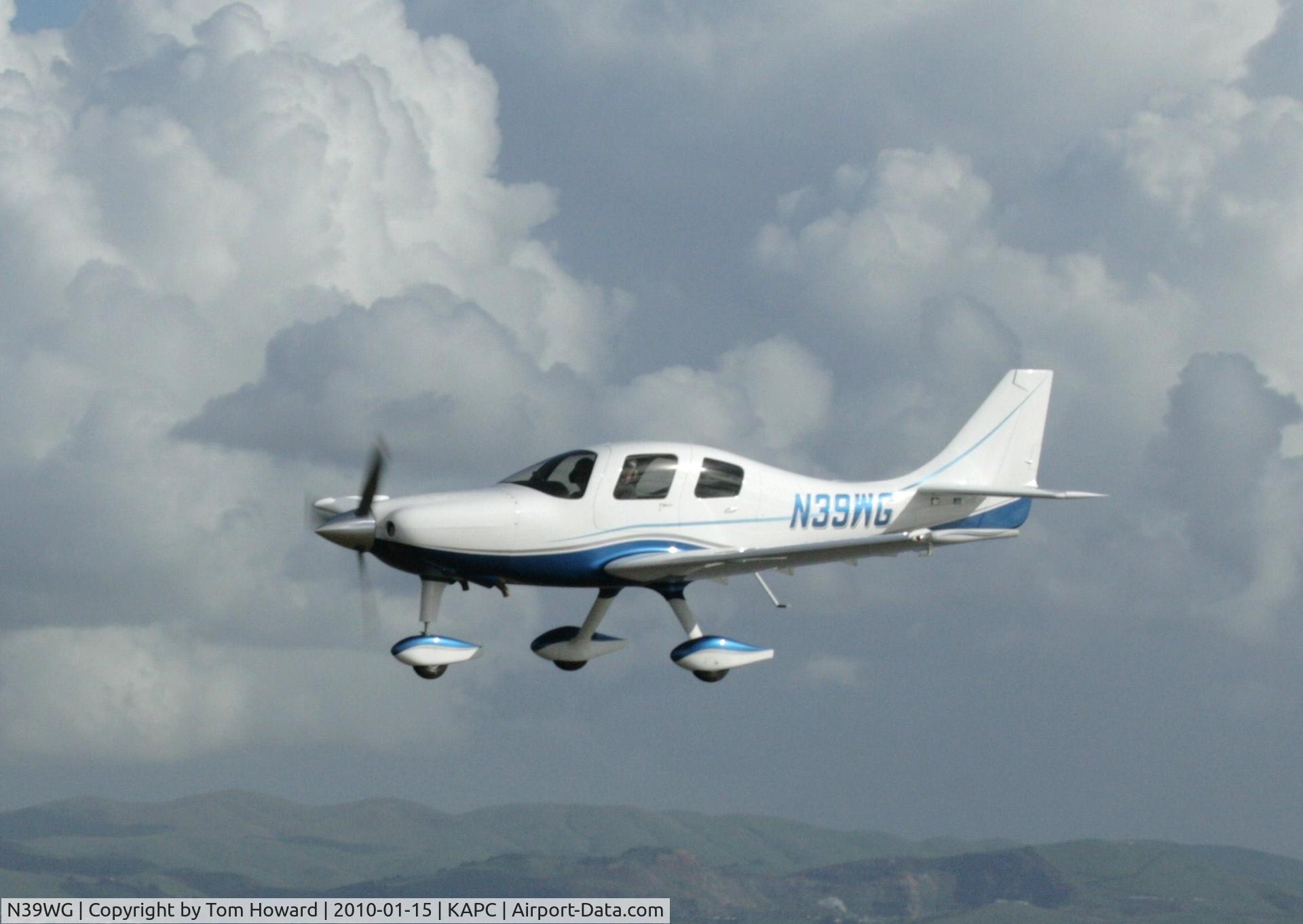 N39WG, 2009 Lancair ES C/N ES-39-A, In flight @ SF Bay Area