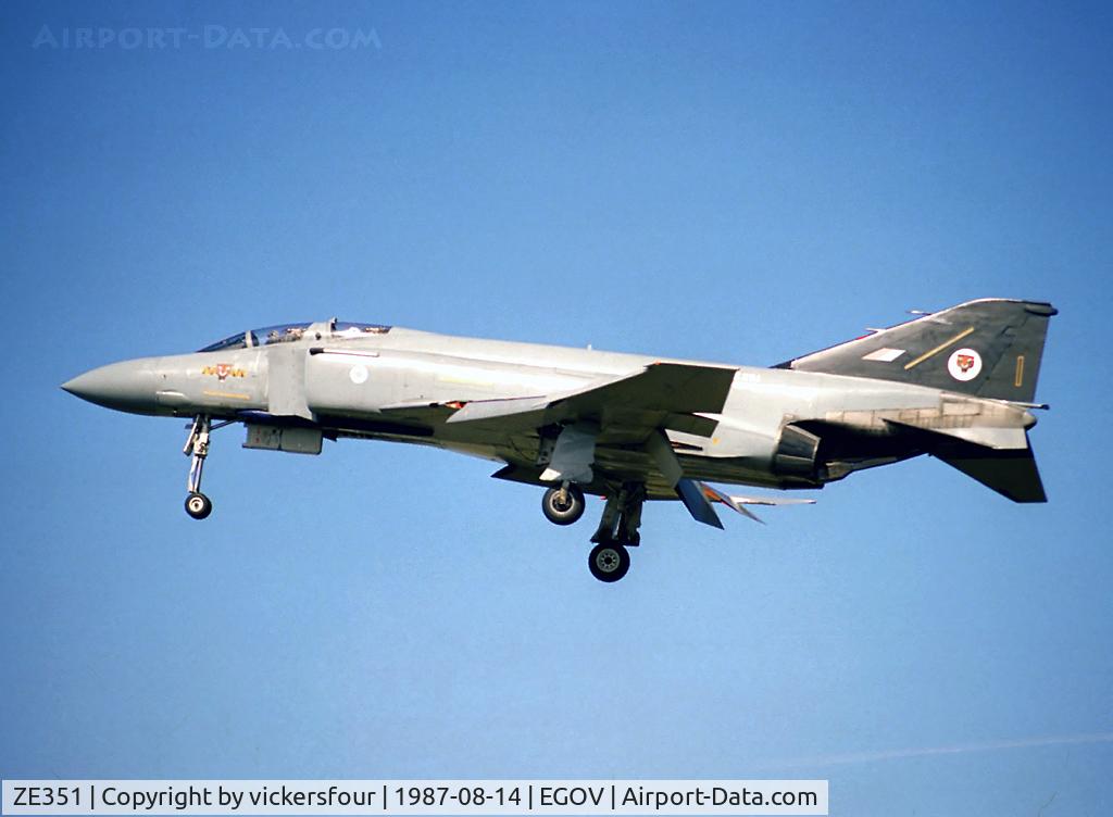 ZE351, McDonnell Douglas F-4J(UK) Phantom II C/N 1759, Royal Air Force F-4J(UK) Phantom II (c/n 1759). Operated by 74 Squadron, coded 'I'.