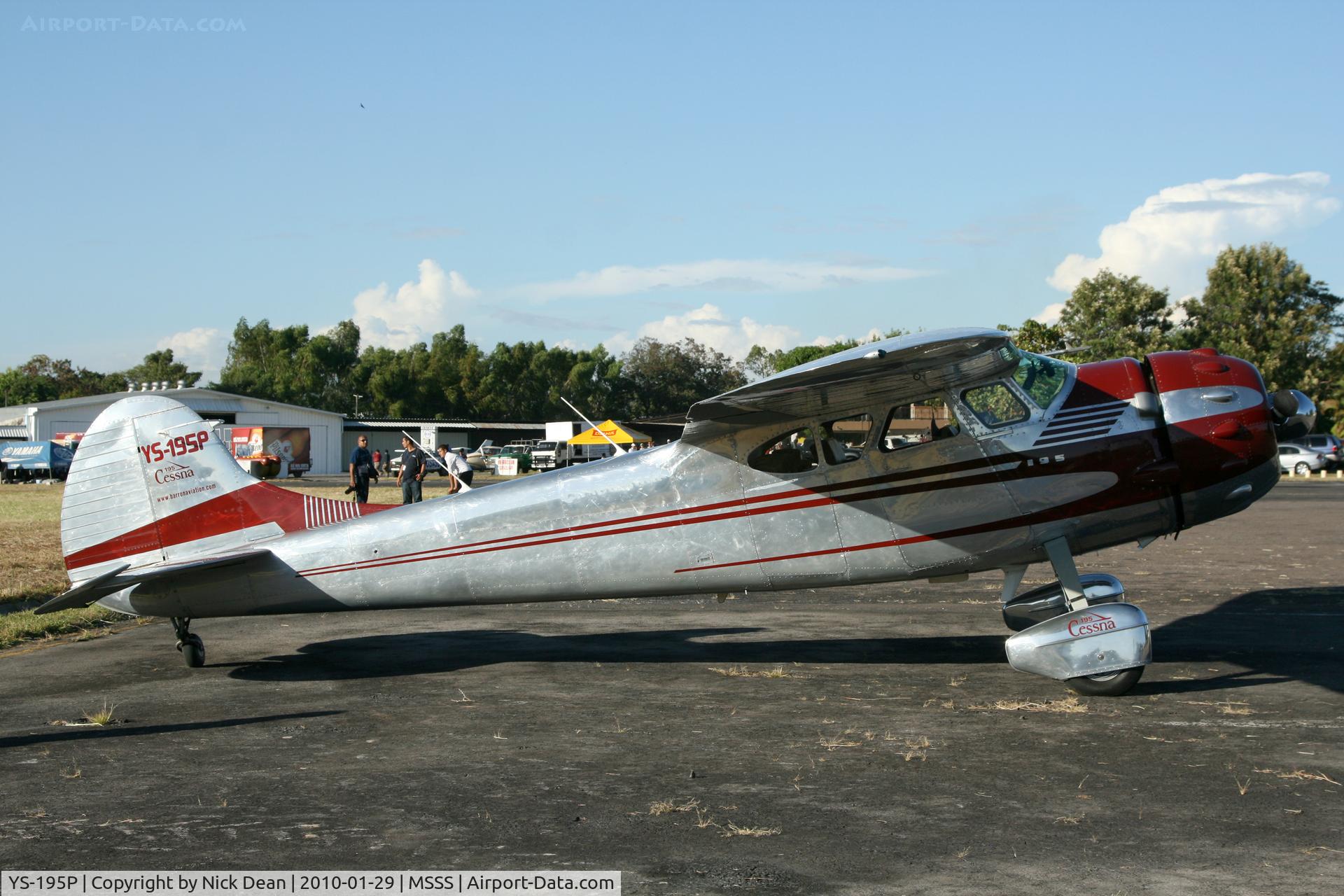 YS-195P, 1953 Cessna 195A C/N 7923, MSSS