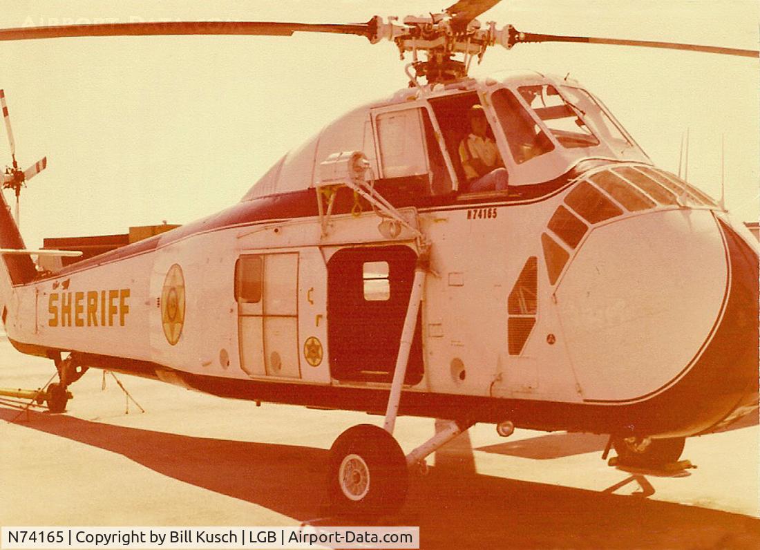 N74165, Sikorsky S-58 C/N 58938, LA County Sheriff S-58 