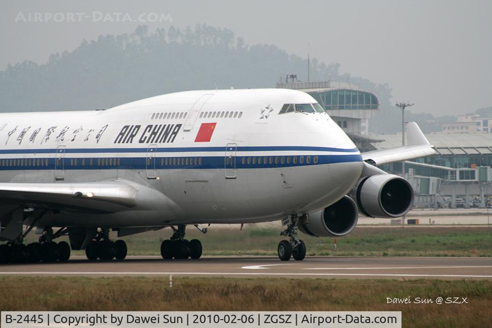 B-2445, Boeing 747-4J6 C/N 25882, Air China