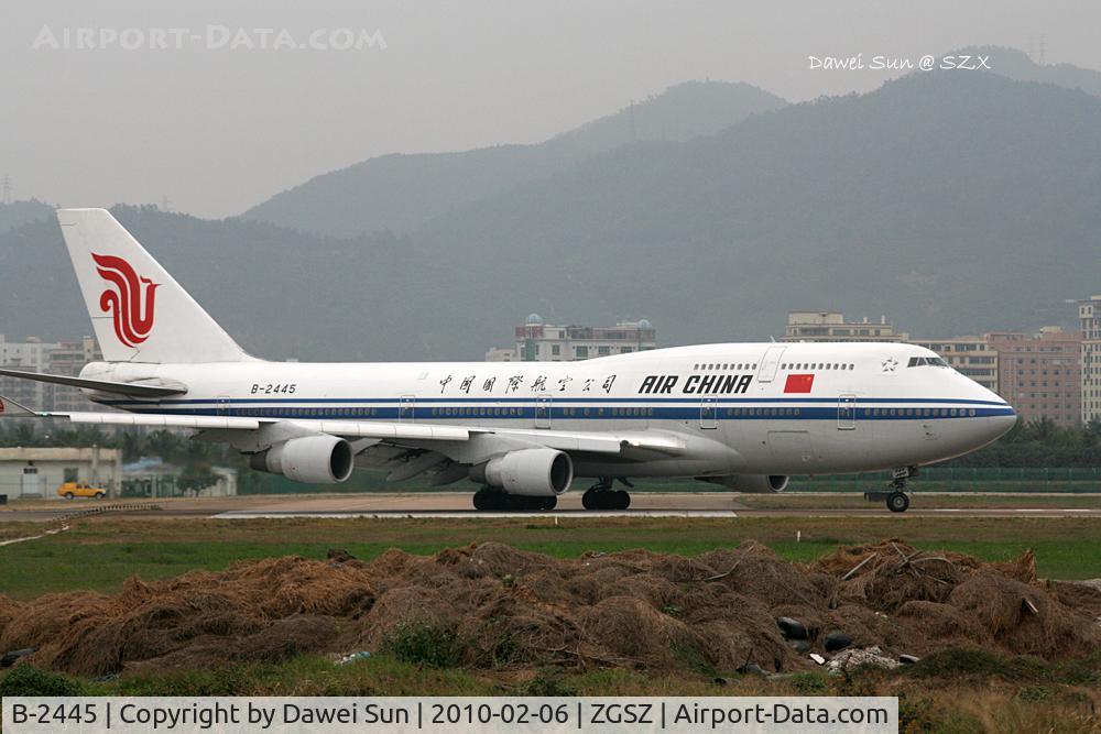 B-2445, Boeing 747-4J6 C/N 25882, Air China
