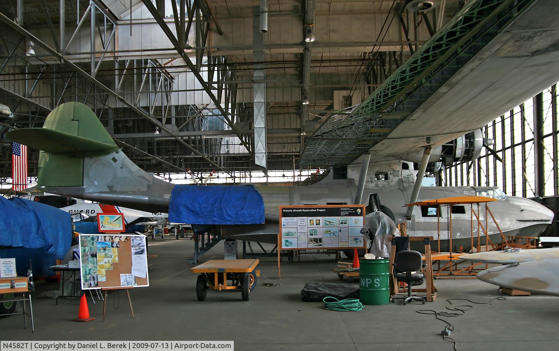 N4582T, Consolidated Vultee PBY-5A C/N 1820, This C-47 is currently undergoing restoration at the Historic Aircraft Restoration Project.