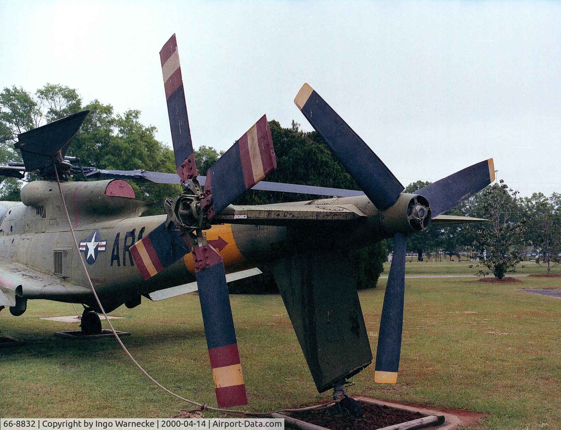 66-8832, 1968 Lockheed AH-56A-LO Cheyenne C/N 1007, Lockheed AH-56A-LO Cheyenne of the US Army Aviation at the Army Aviation Museum, Ft Rucker AL