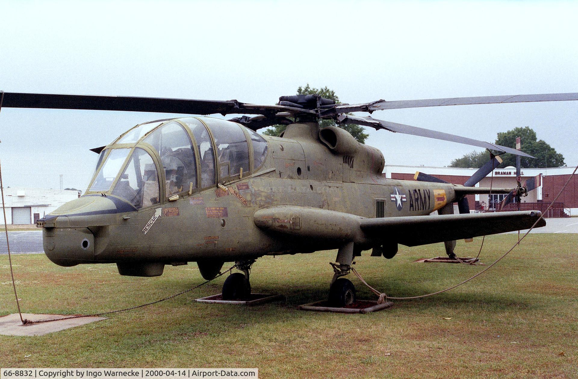 66-8832, 1968 Lockheed AH-56A-LO Cheyenne C/N 1007, Lockheed AH-56A-LO Cheyenne of the US Army Aviation at the Army Aviation Museum, Ft Rucker AL