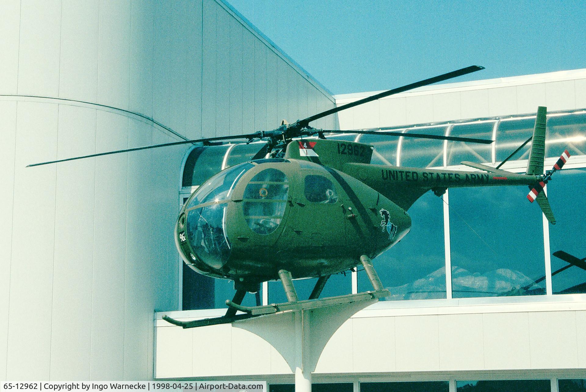 65-12962, 1965 Hughes OH-6A Cayuse C/N 0047, Hughes OH-6A Cayuse of the US Army Aviation at the Army Aviation Museum, Ft Rucker AL
